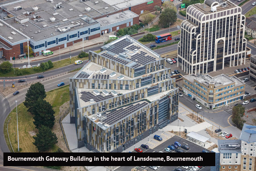 Bournemouth Gateway Building in the heart of Lansdowne, Bournemouth