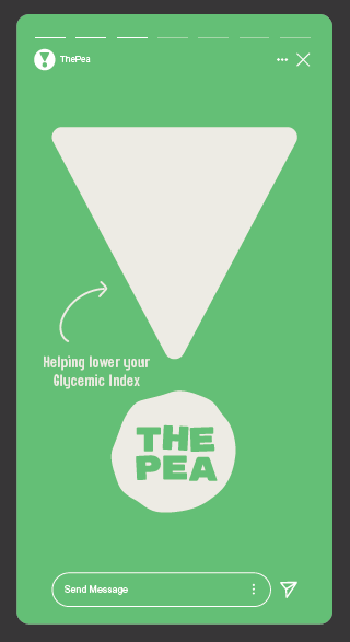 Digital assets for The Pea - social media