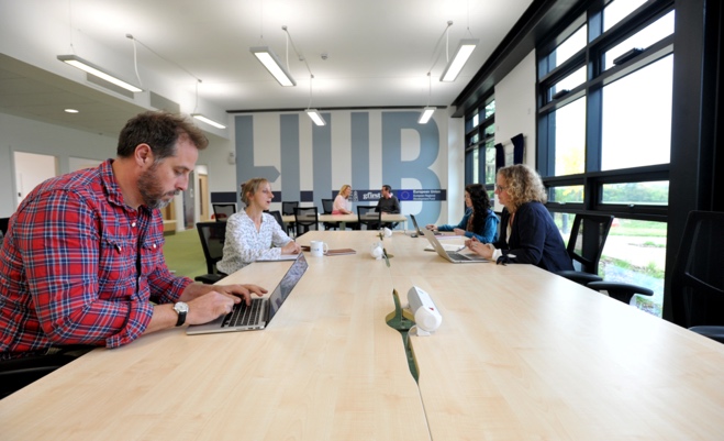 Professionals working within The Growth Hub