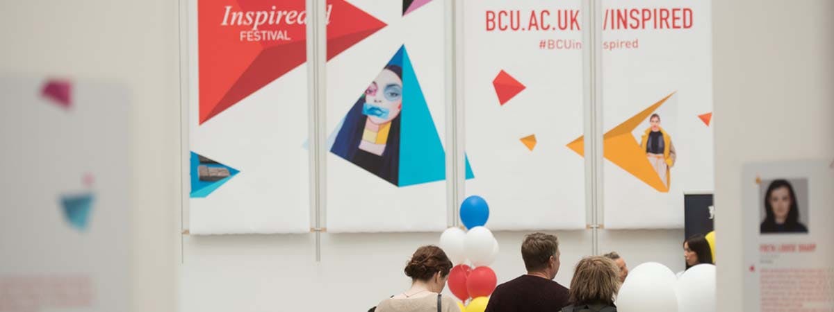 Picture showing attendees at BCU's Inspired Festival