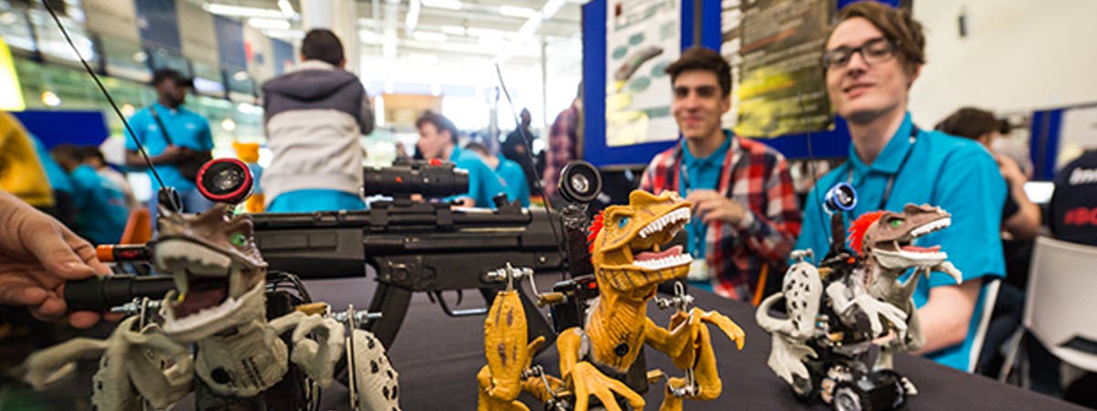 Competitors at BCU's Innovation Fest