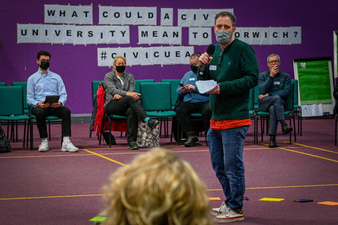 Civic University event held at UEA